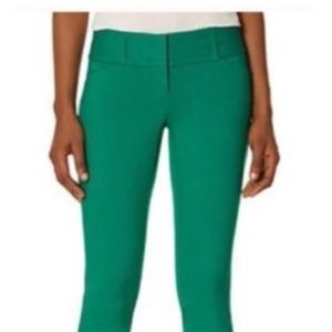 The Limited Kelly Green Exact Stretch Pants Size12